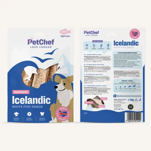 Petchef Icelandic White Fish Snack 5
